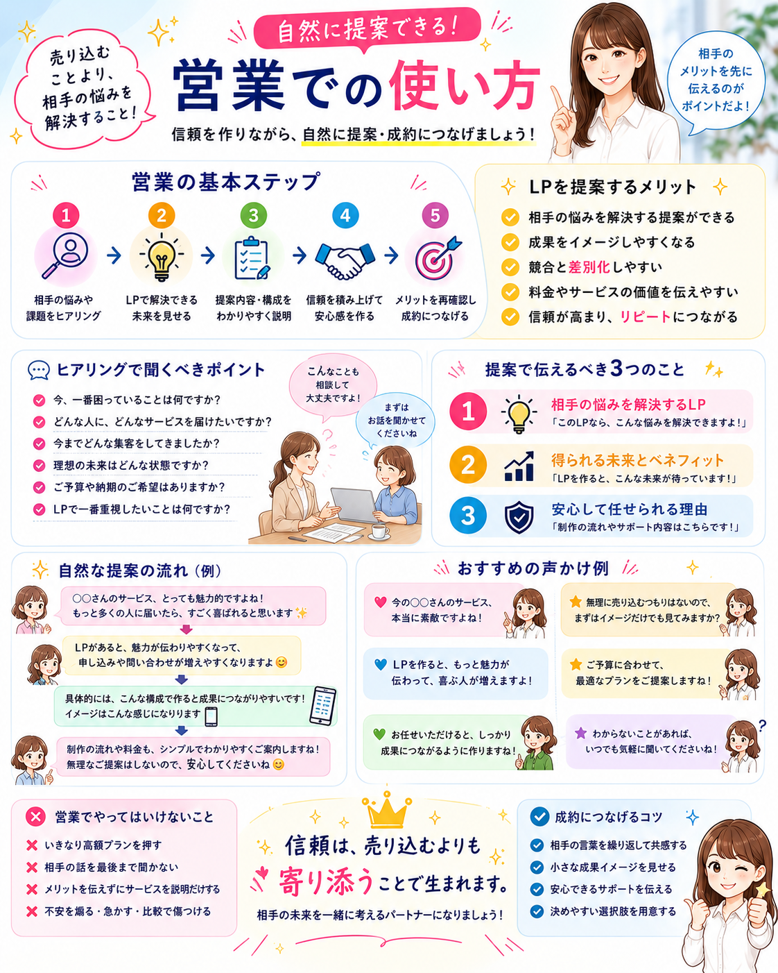 営業での使い方